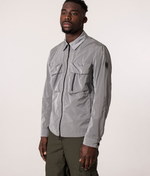 Rift Overshirt Old Silver | Belstaff | EQVVS