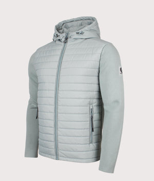 Vert-Zip-Through-Hooded-Hybrid-jacket-Steel-Green-Belstaff-EQVVS