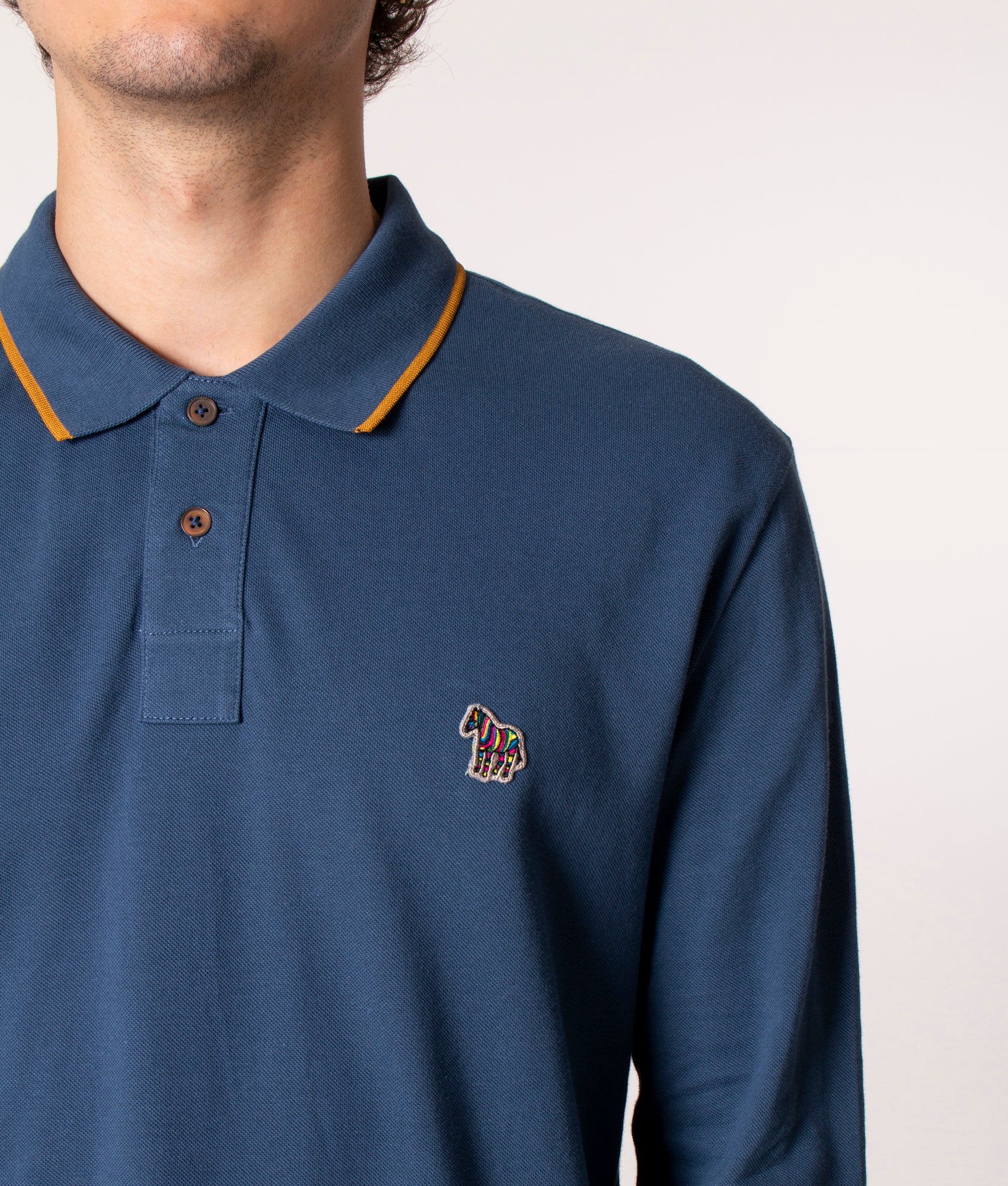 Long-Sleeve-Zebra-Badge-Polo-Shirt-Indigo-PS-Paul-Smith-EQVVS