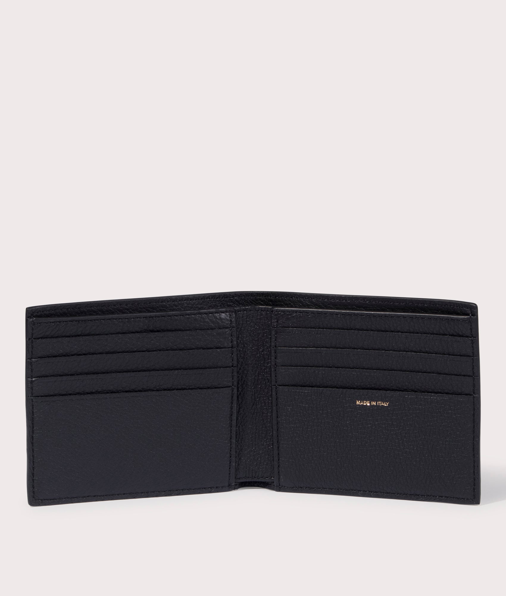 Signature Stripe insert Billfold Wallet in Black by PS Paul Smith at EQVVS open image