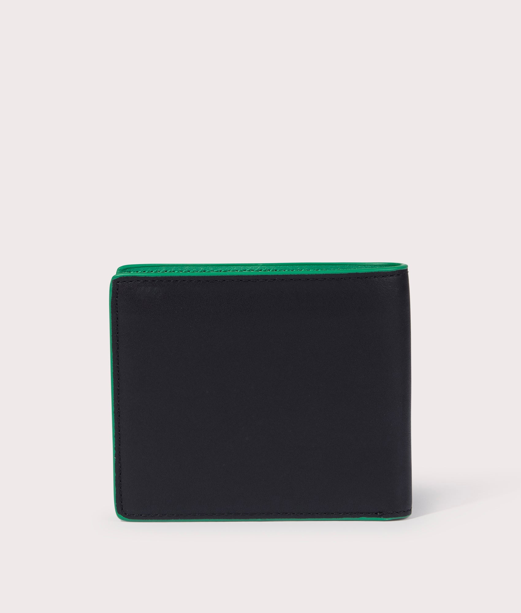 Zebra Billfold Wallet in Black by PS Paul Smith at EQVVS back image