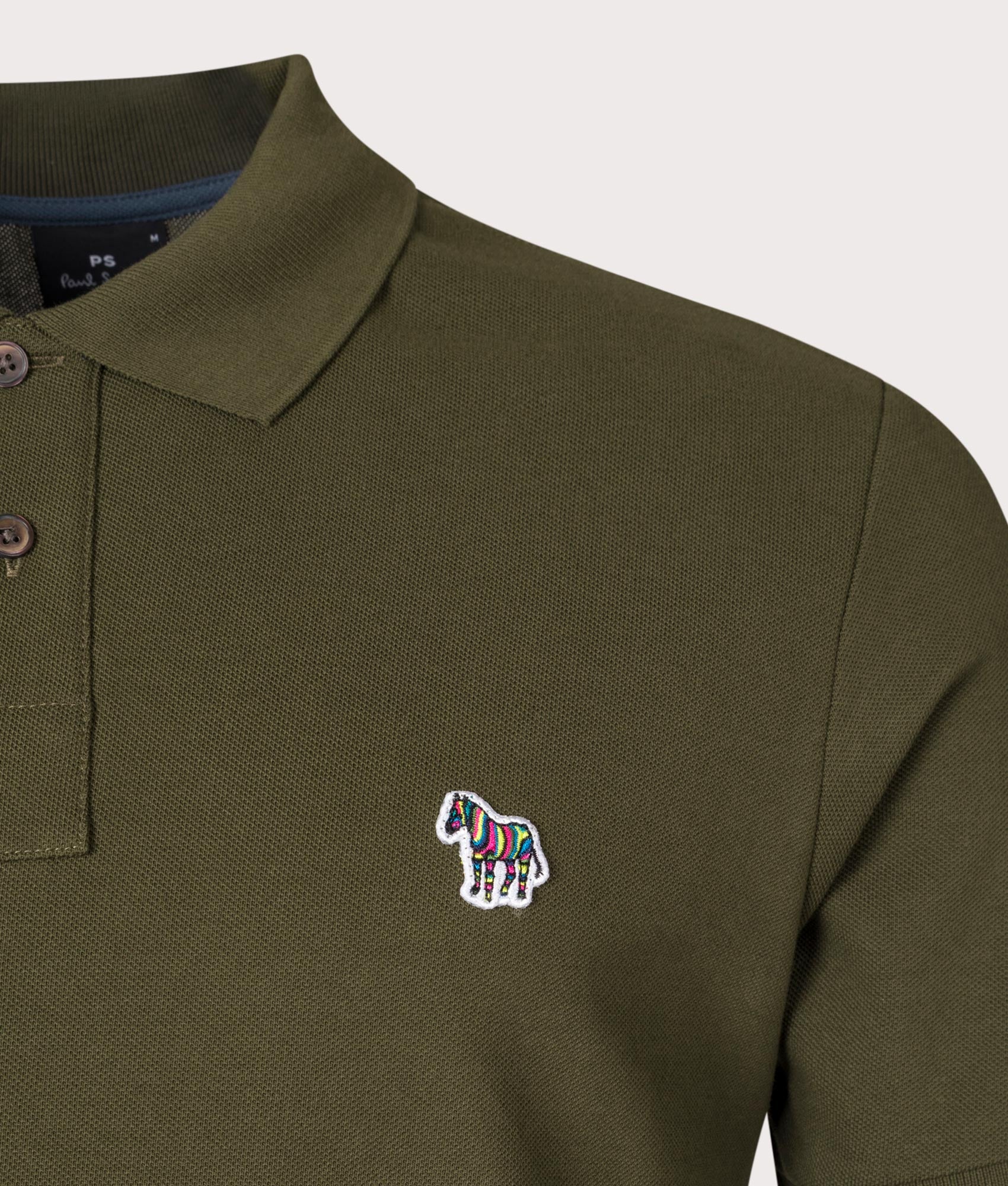 Zebra-Logo-Polo-Shirt-Olive-Green-PS-Paul-Smith-EQVVS