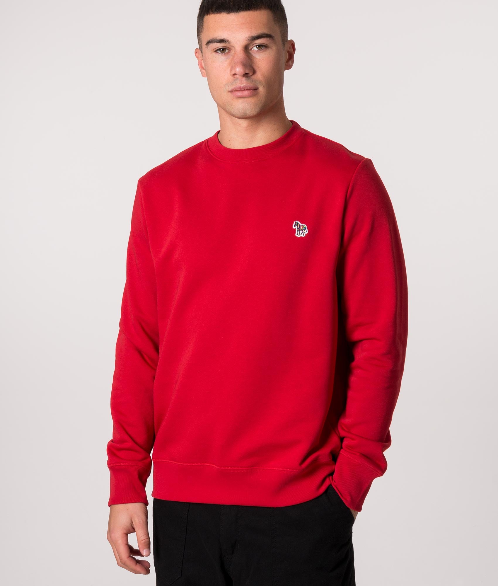 Zebra-Logo-Sweatshirt-Blood-PS-Paul-Smith-EQVVS