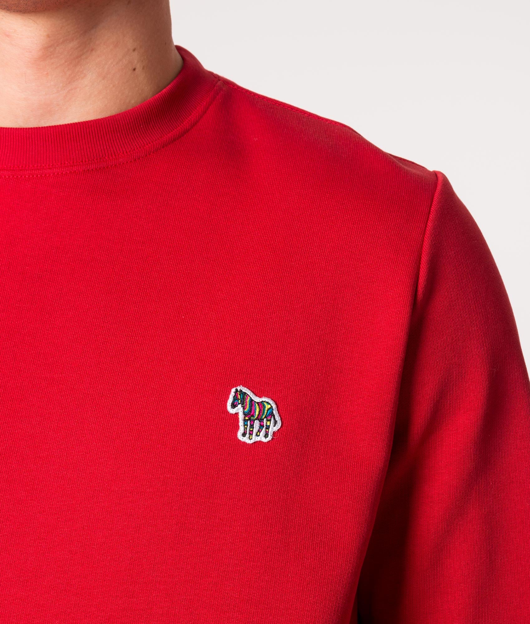 Zebra-Logo-Sweatshirt-Blood-PS-Paul-Smith-EQVVS