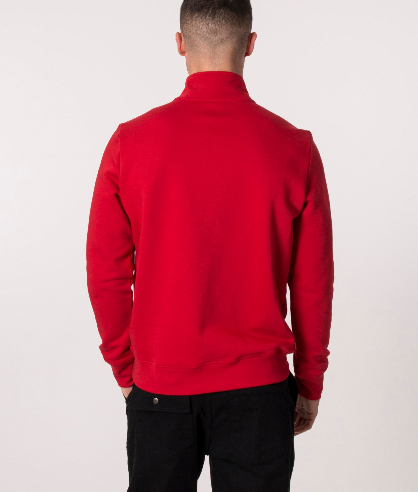 Quarter-Zip-Zebra-Logo-Sweatshirt-Blood-PS-Paul-Smith-EQVVS