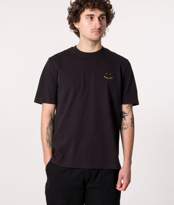 新品 PS Paul Smith Happy カットソーブルゾン 黒 ジャケット 新品 PS