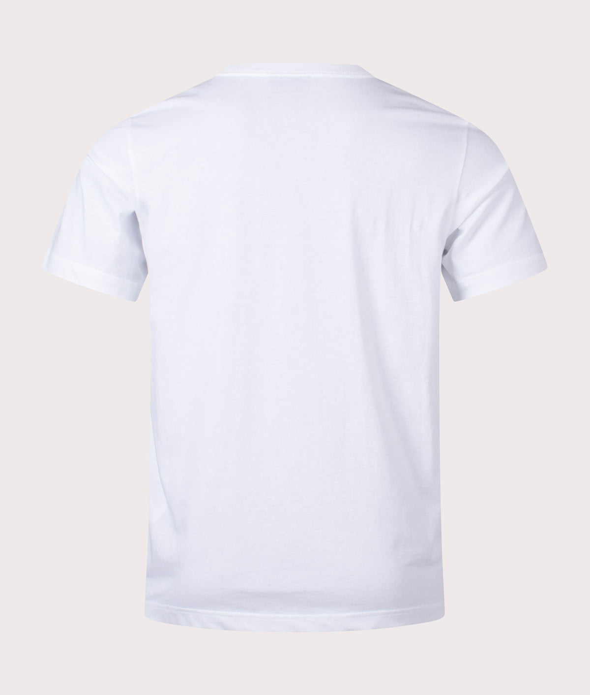 PS Paul Smith Zebra Logo T-Shirt in White at EQVVS Menswear. Back shot.