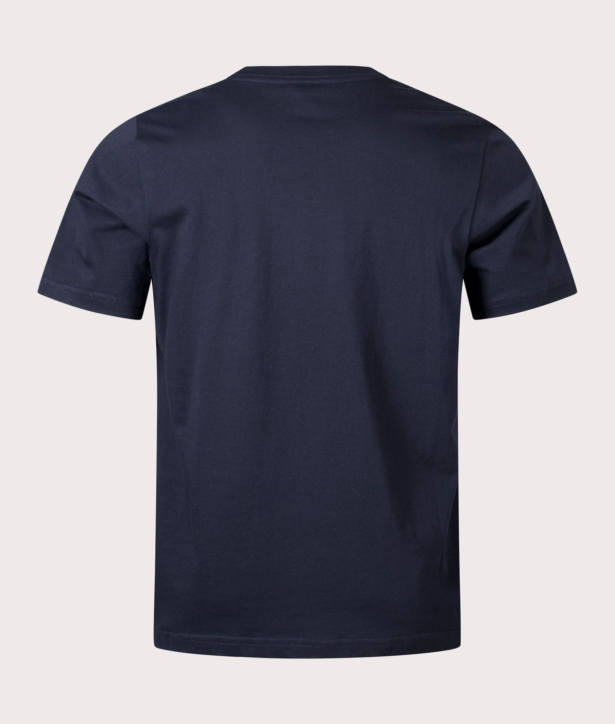 PS Paul Smith Zebra Logo T-Shirt in Very Dark Navy at EQVVS Menswear. Back shot.