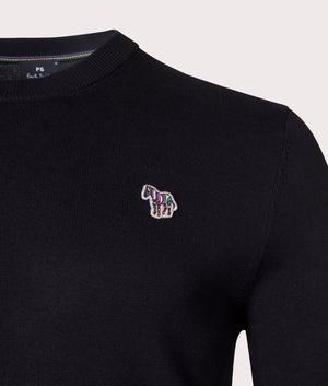 Zebra-Badge-Lightweight-Jumper-Black-PS-Paul-Smith-EQVVS