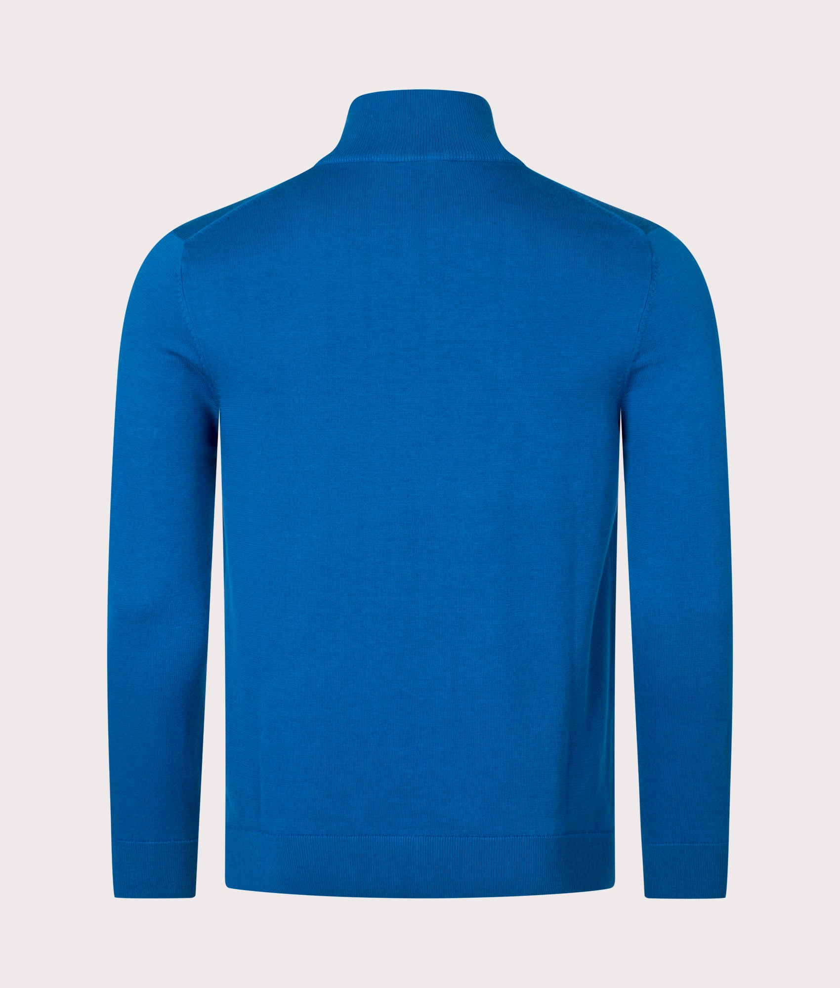 Quarter-Zip-Zebra-Badge-Knit-Petrol-Blue-PS-Paul-Smith-EQVVS