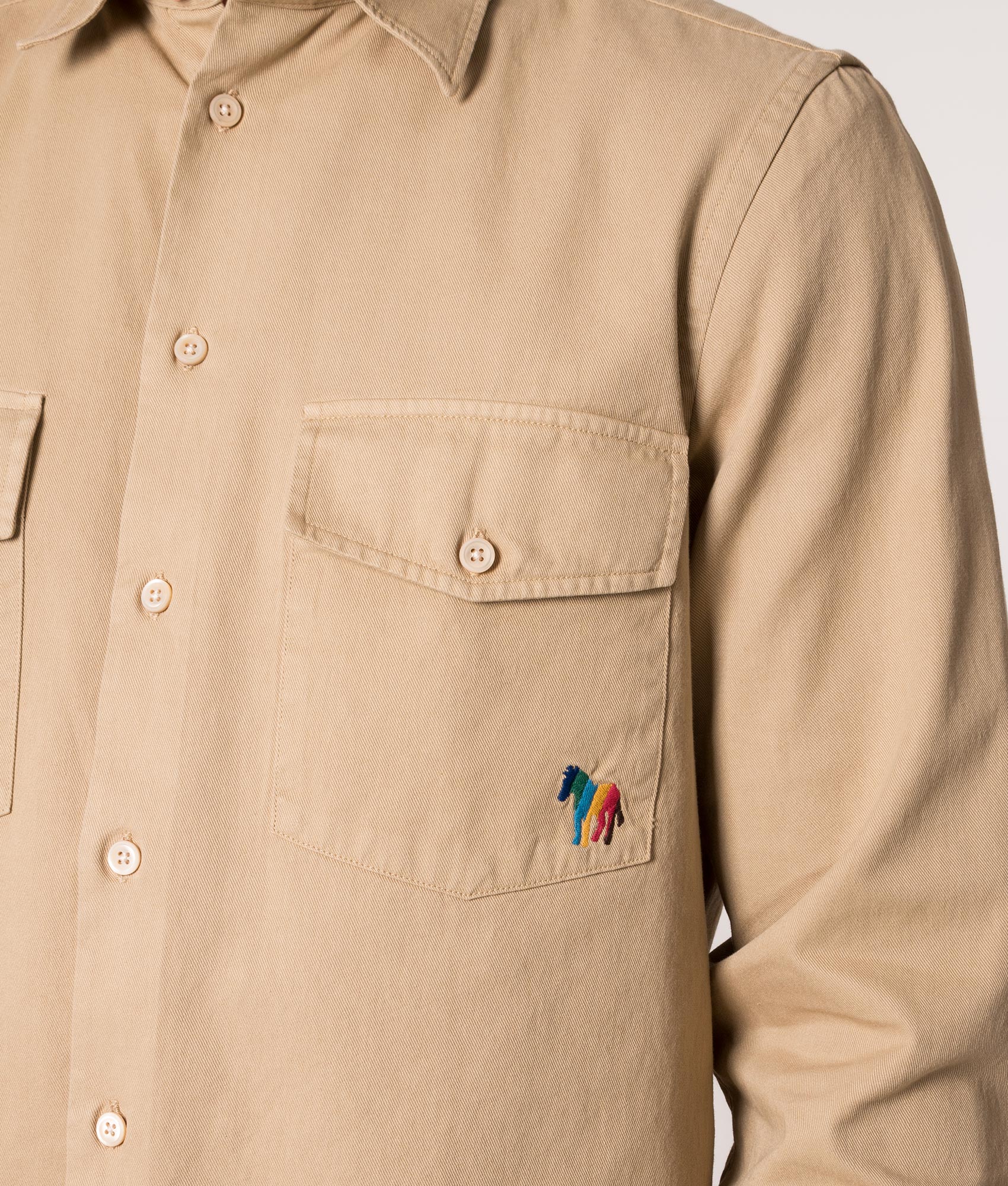 Broad-Stripe-Zebra-Shirt-Light-Beige-PS-Paul-Smith-EQVVS