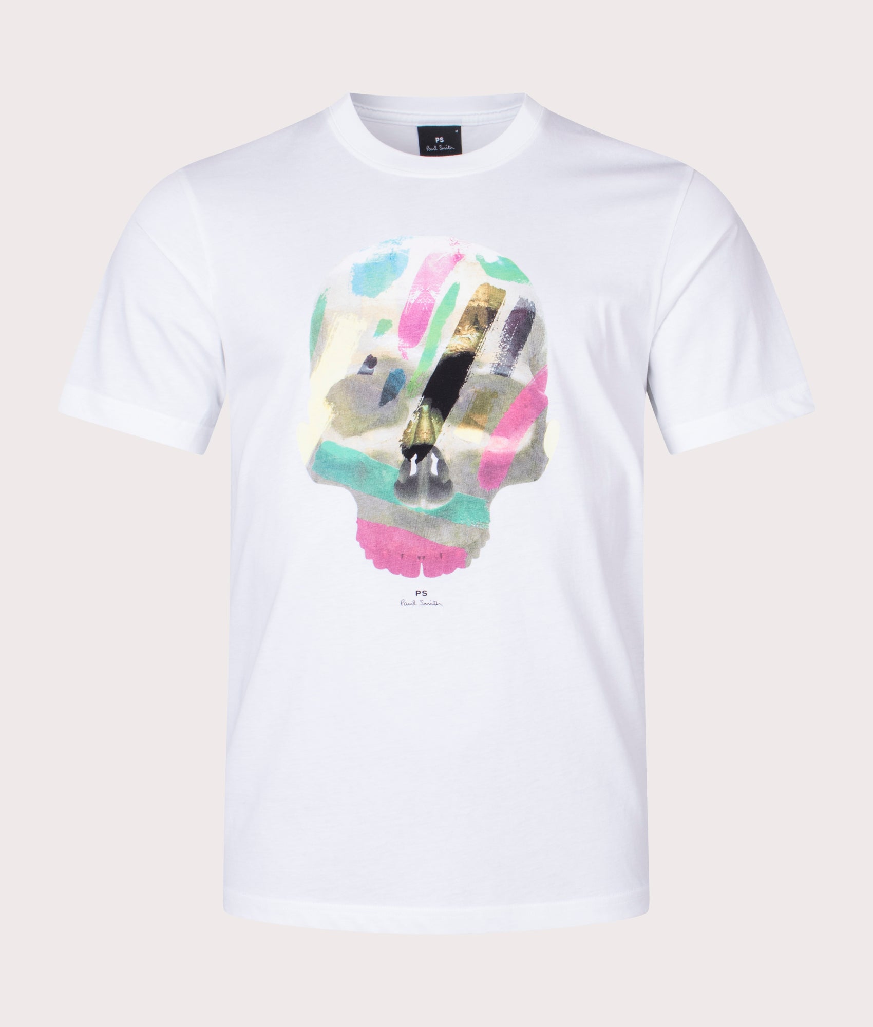 Skull-T-Shirt-White-PS-Paul-Smith-EQVVS