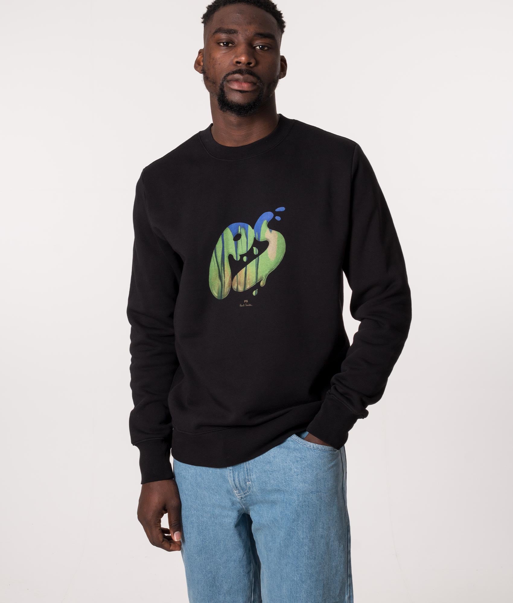 PS-Drip-Logo-Sweatshirt-Black-PS-Paul-Smith-EQVVS