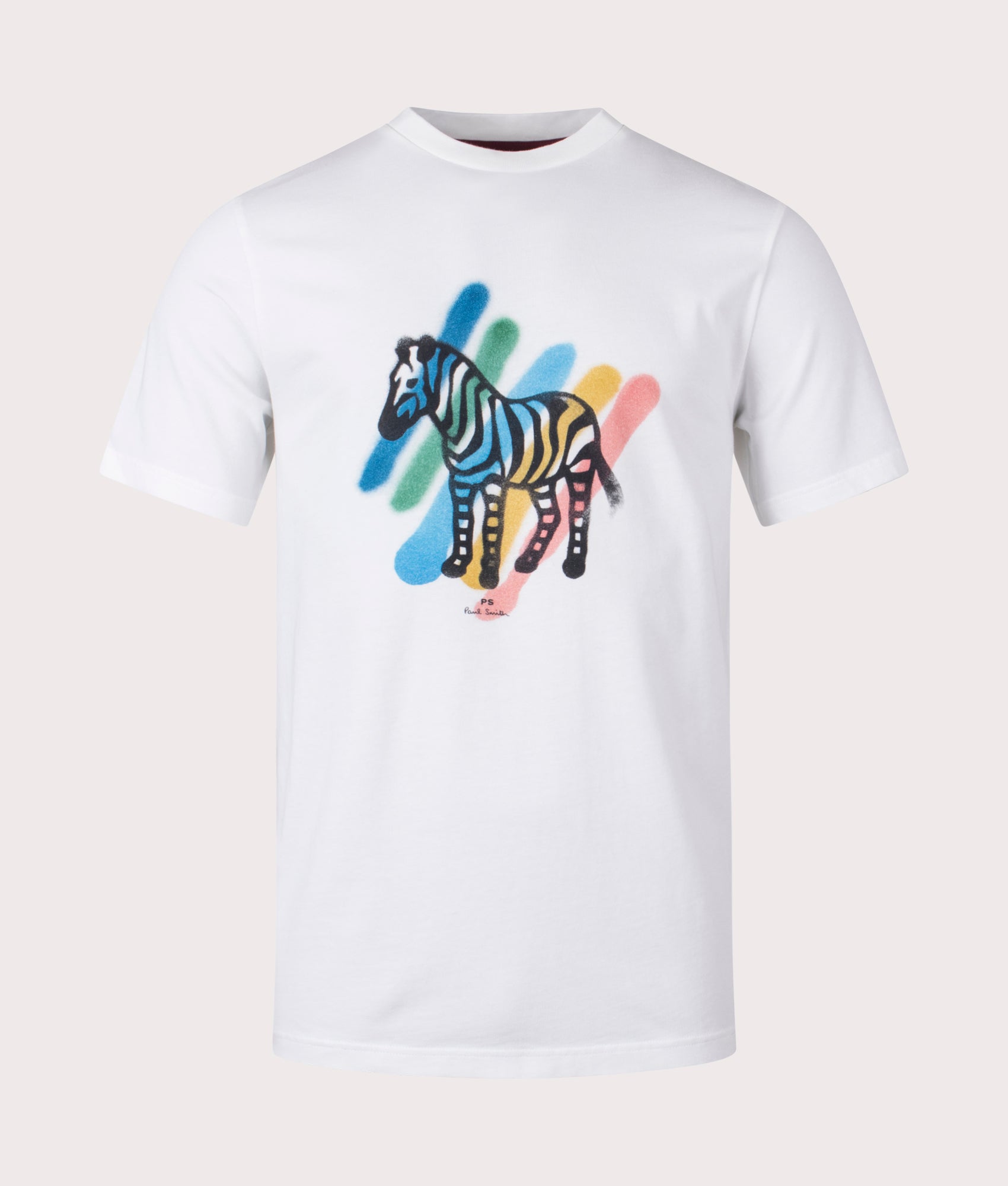 Regular Fit Broad Stripe Zebra Logo T-Shirt