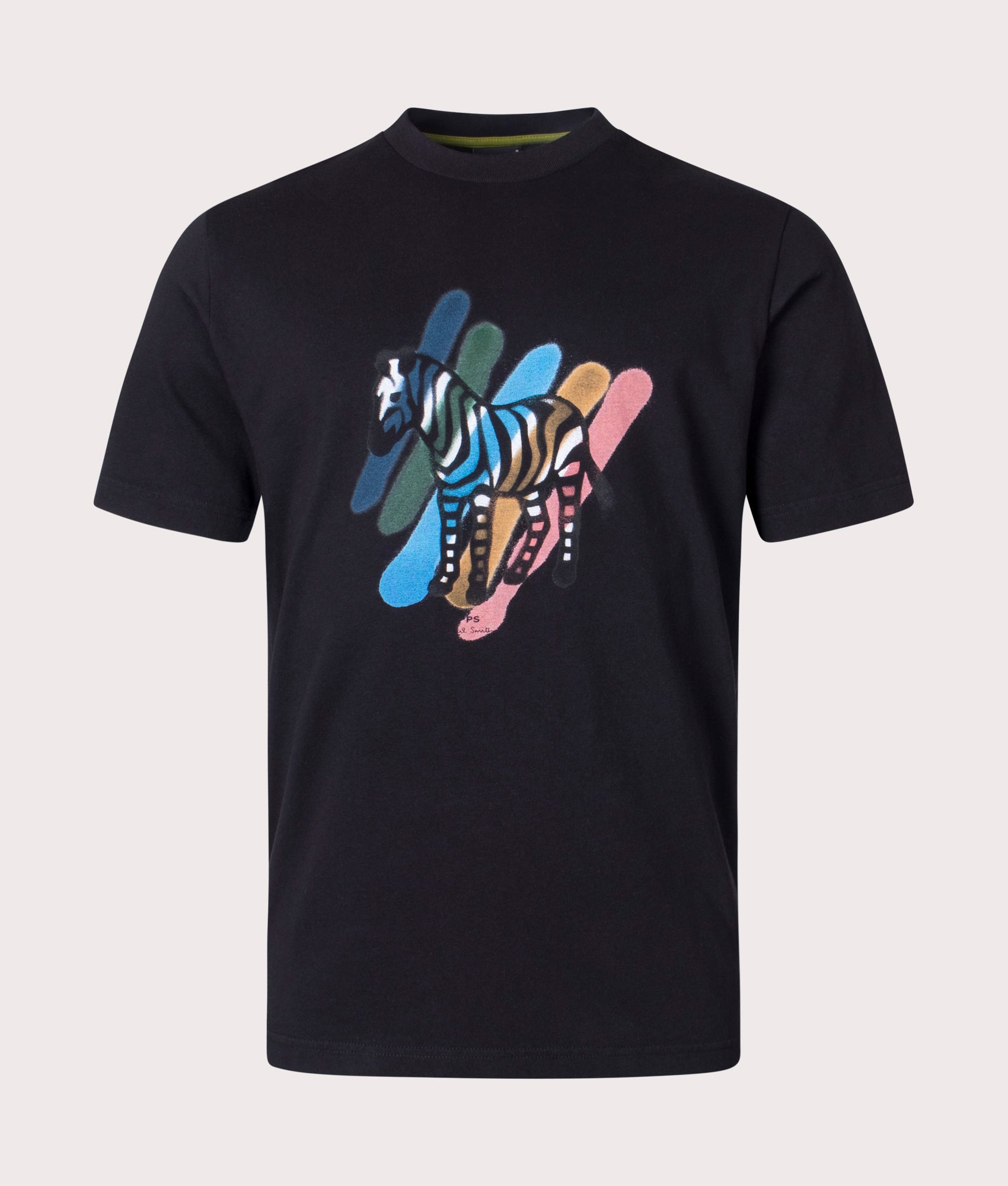 Regular Fit Broad Stripe Zebra Logo T-Shirt