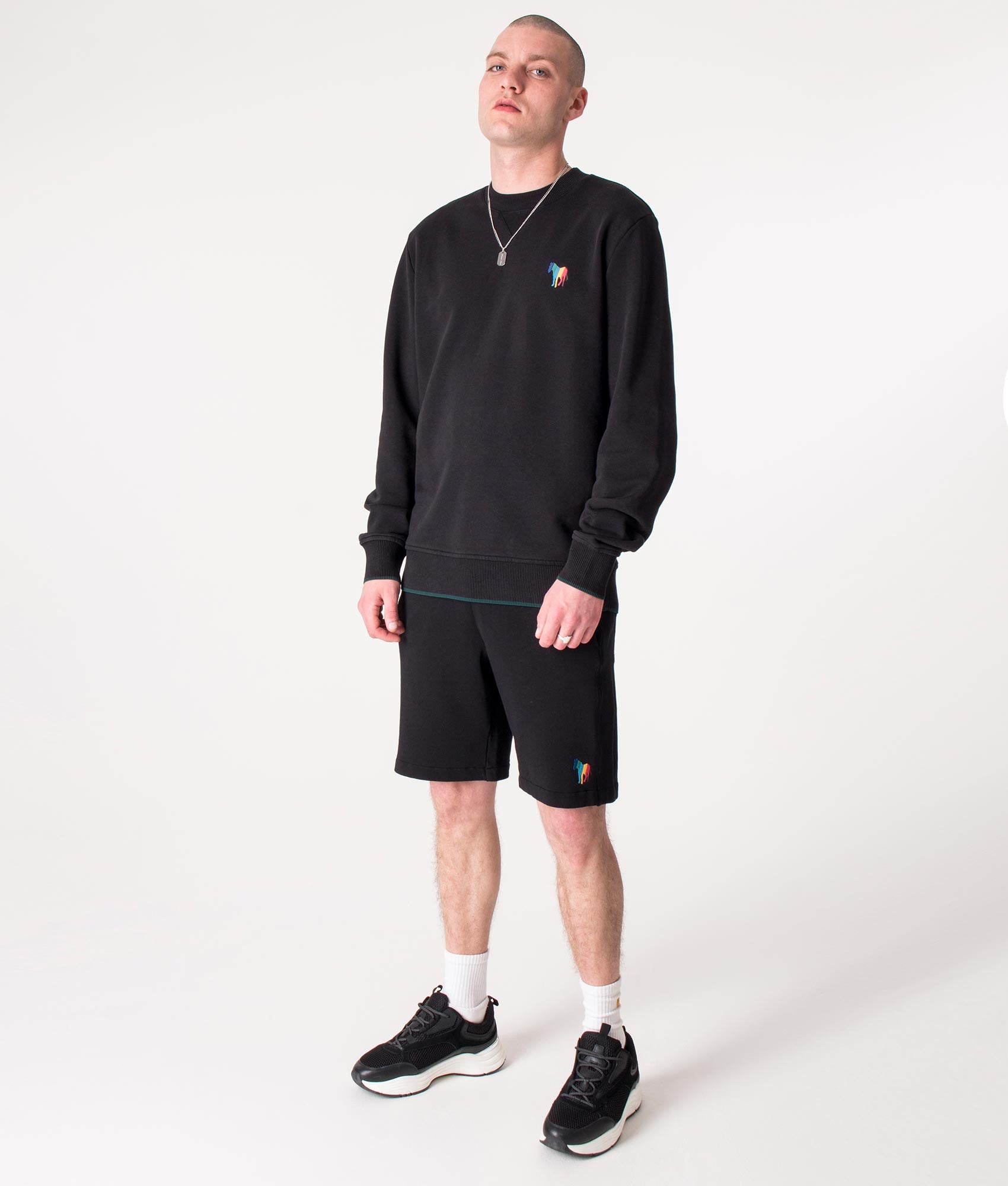 Broad-Stripe-Zebra-Emblem-Sweatshirt-Black-PS-Paul-Smith-EQVVS
