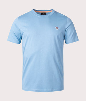 Zebra-Badge-T-Shirt-Light-Blue-PS-Paul-Smith-EQVVS