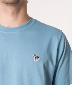 Colourblock-Zebra-Logo-T-Shirt-Light-Blue-PS-Paul-Smith-EQVVS