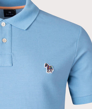 Zebra-Logo-Polo-Shirt-Light-Blue-PS-Paul-Smith-EQVVS