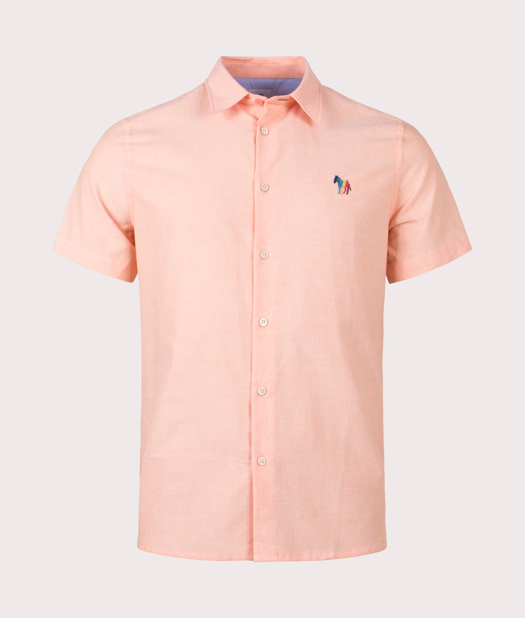 Relaxed-Fit-Broad-Stripe-Zebra-Logo-Short-Sleeve-Shirt-Orange-PS-Paul-Smith-EQVVS