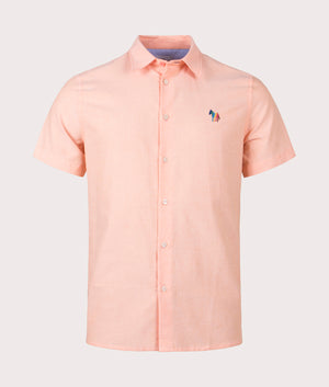 Relaxed-Fit-Broad-Stripe-Zebra-Logo-Short-Sleeve-Shirt-Orange-PS-Paul-Smith-EQVVS