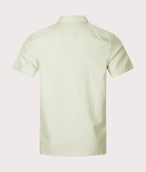 Relaxed-Fit-Broad-Stripe-Zebra-Logo-Short-Sleeve-Shirt-Pea-Green-PS-Paul-Smith-EQVVS