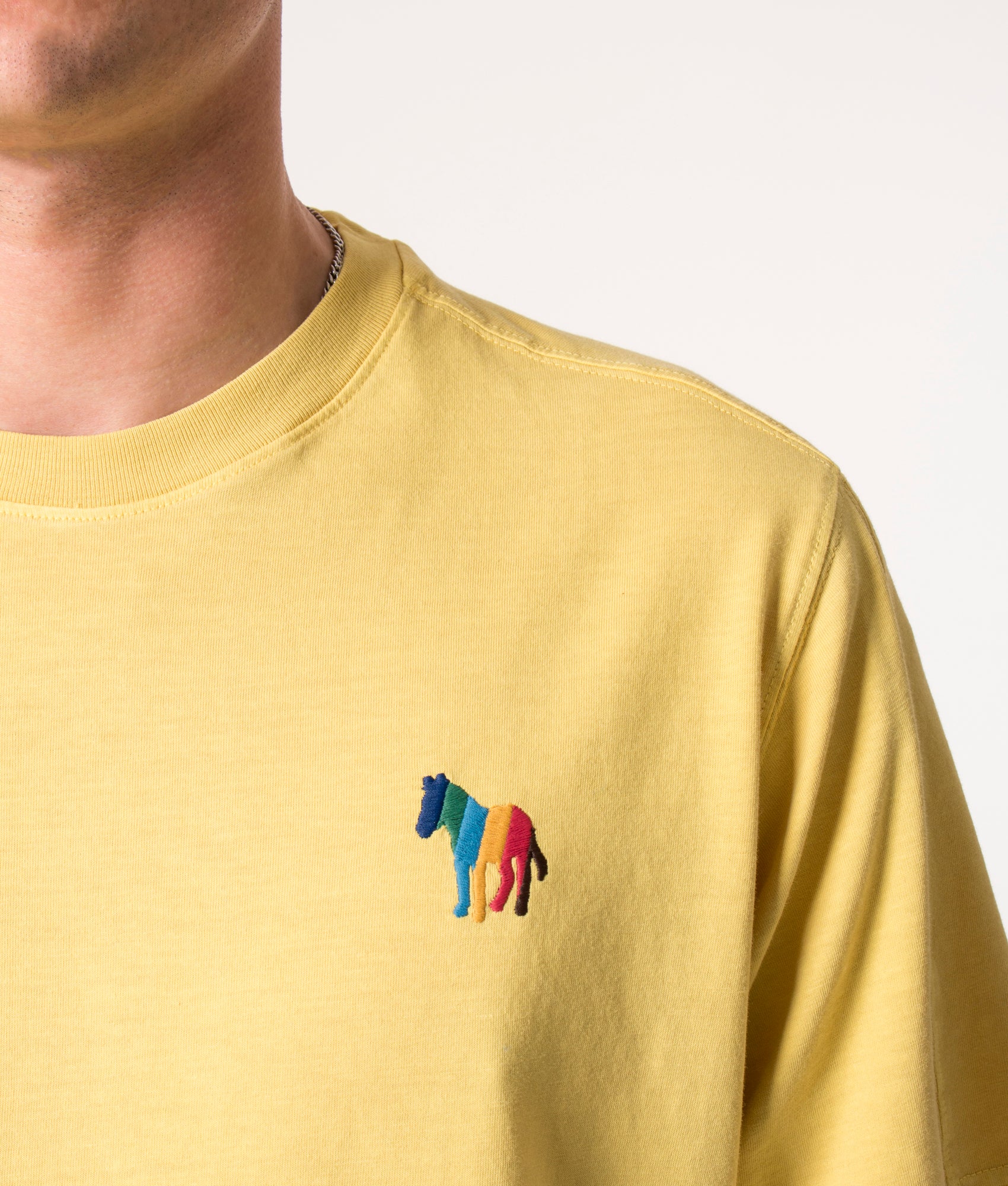 Broad-Stripe-Zebra-T-Shirt-Acid-Yellow-PS-Paul-Smith-EQVVS
