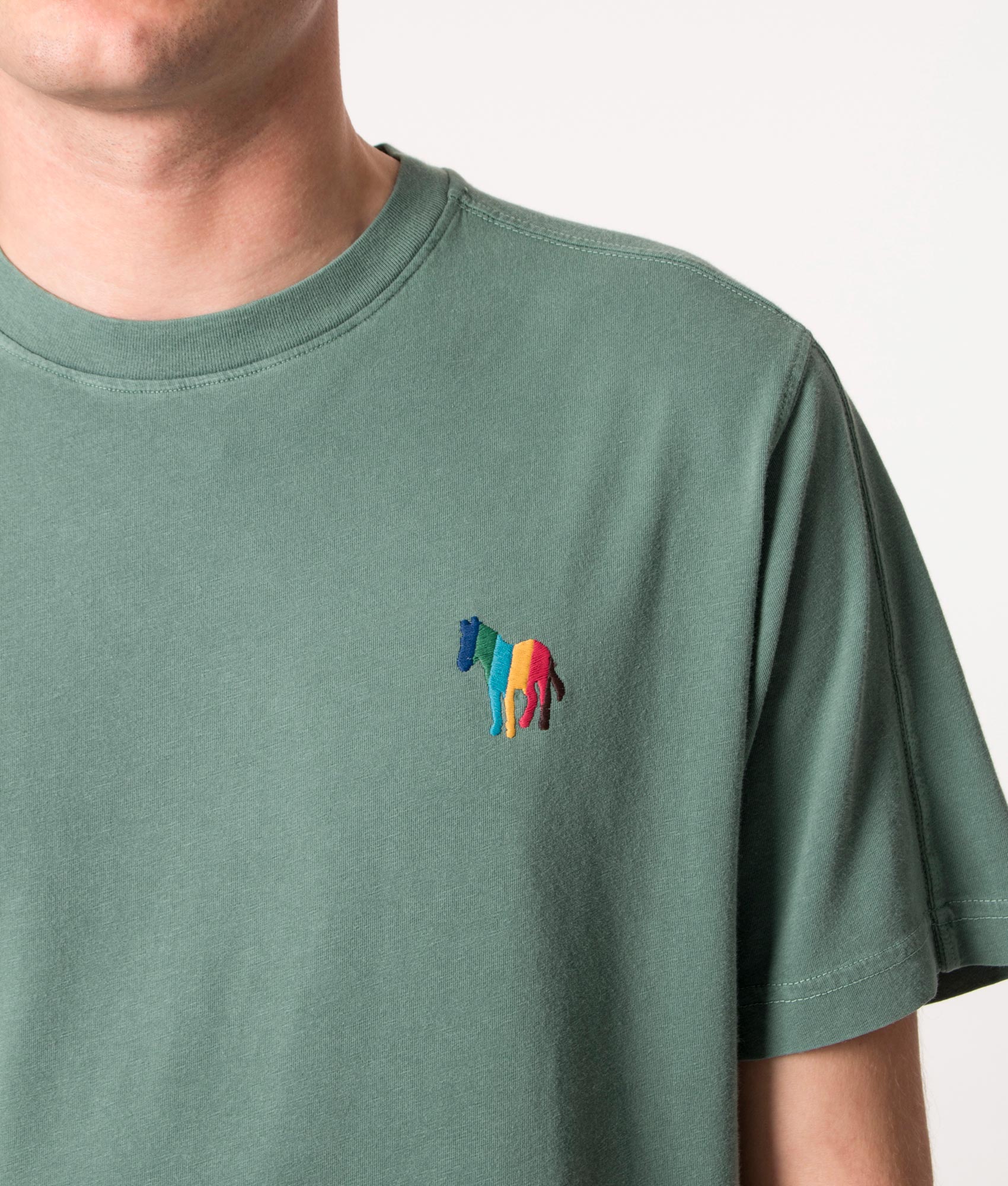 Broad-Stripe-Zebra-T-Shirt-Turquoise-PS-Paul-Smith-EQVVS