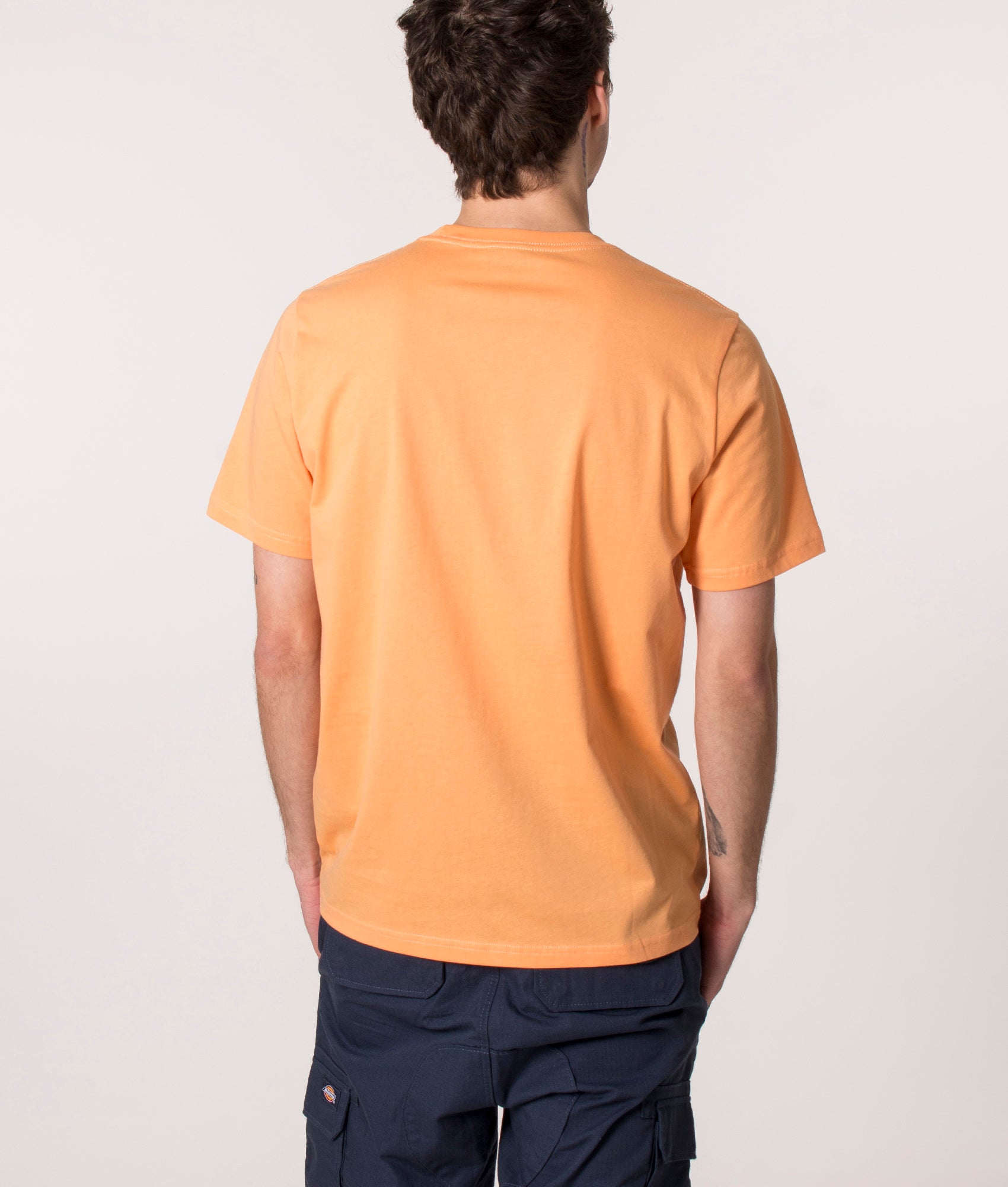 Black-and-White-Zebra-Logo-T-Shirt-Orange-PS-Paul-Smith-EQVVS