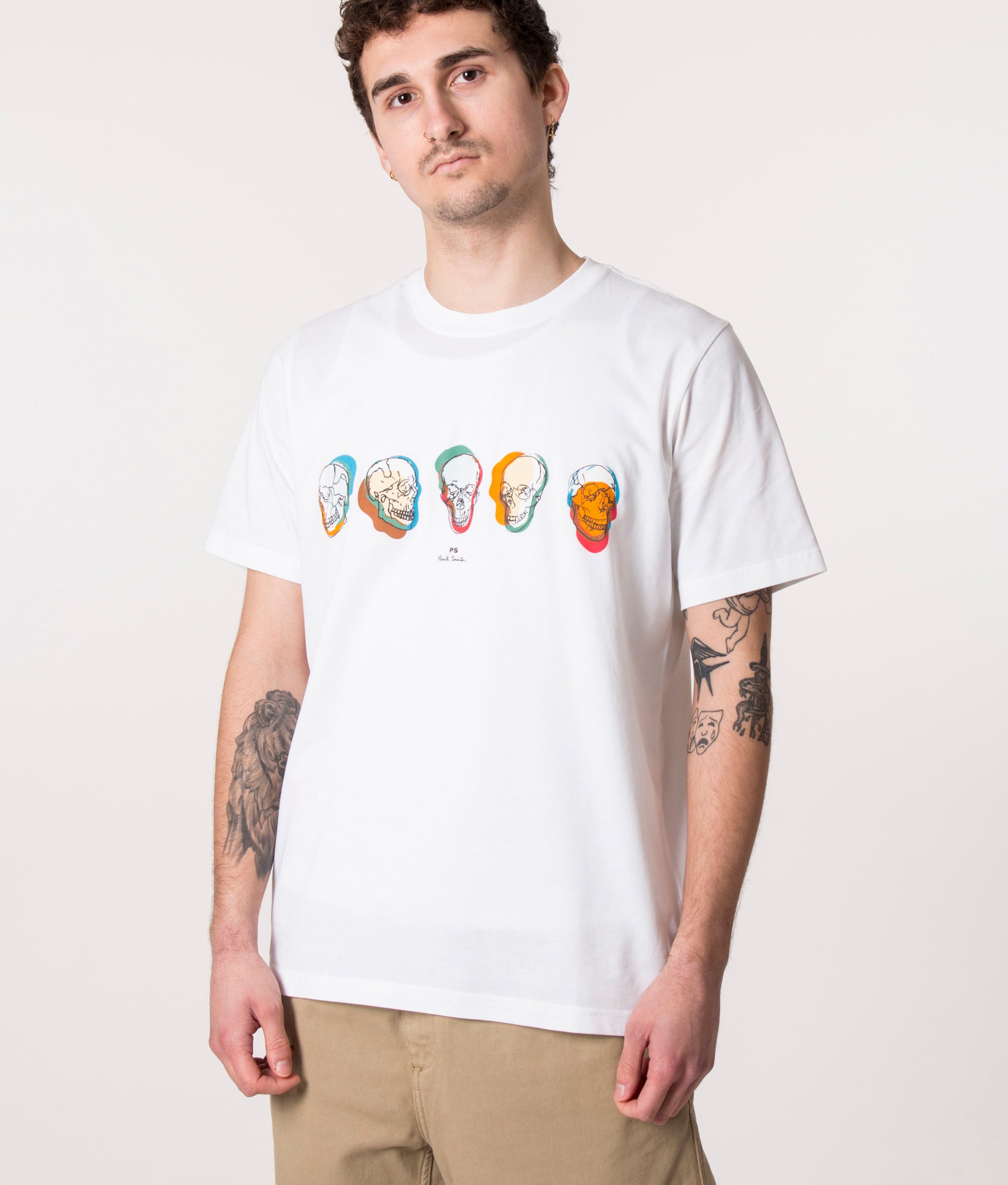 Skulls-Logo-T-Shirt-White-PS-Paul-Smith-EQVVS