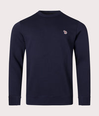 Zebra Logo Sweatshirt: 49 Very Dark Navy 