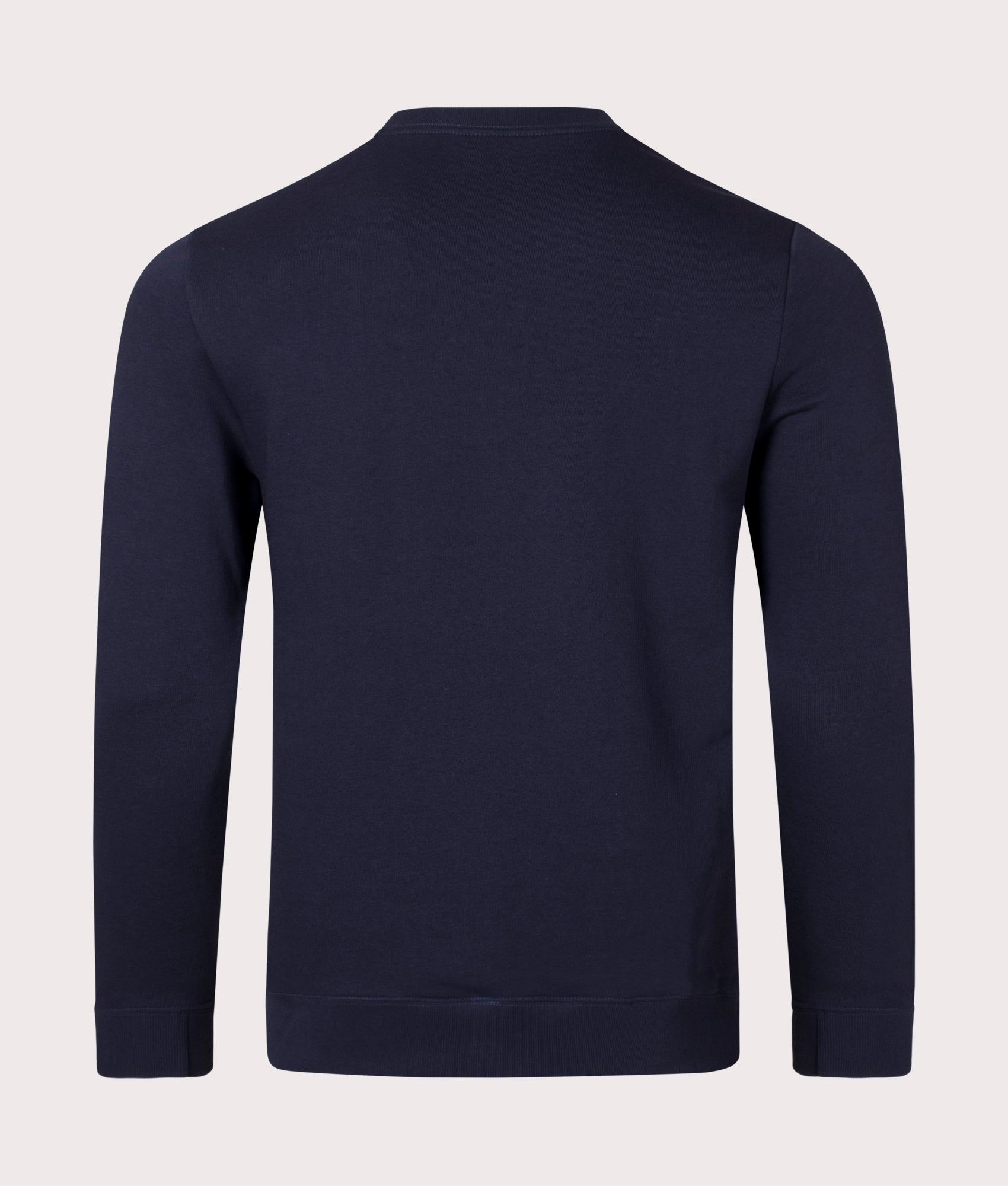 PS Paul Smith Zebra Logo Sweatshirt Very Dark Navy. Back Shot at EQVVS