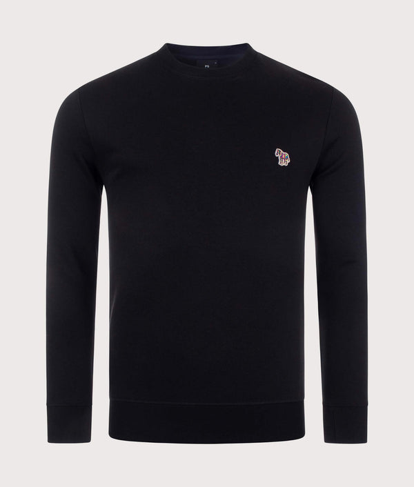 Paul Smith｜ (M2R 204Z PP5124 79) Men's Black Zebra Logo Print T-Shirt