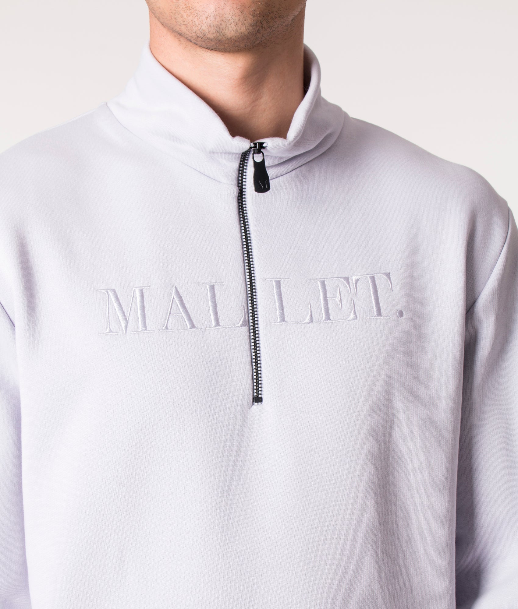 Embroidered-Quarter-Zip-Sweatshirt-Lavender-Mallet-EQVVS