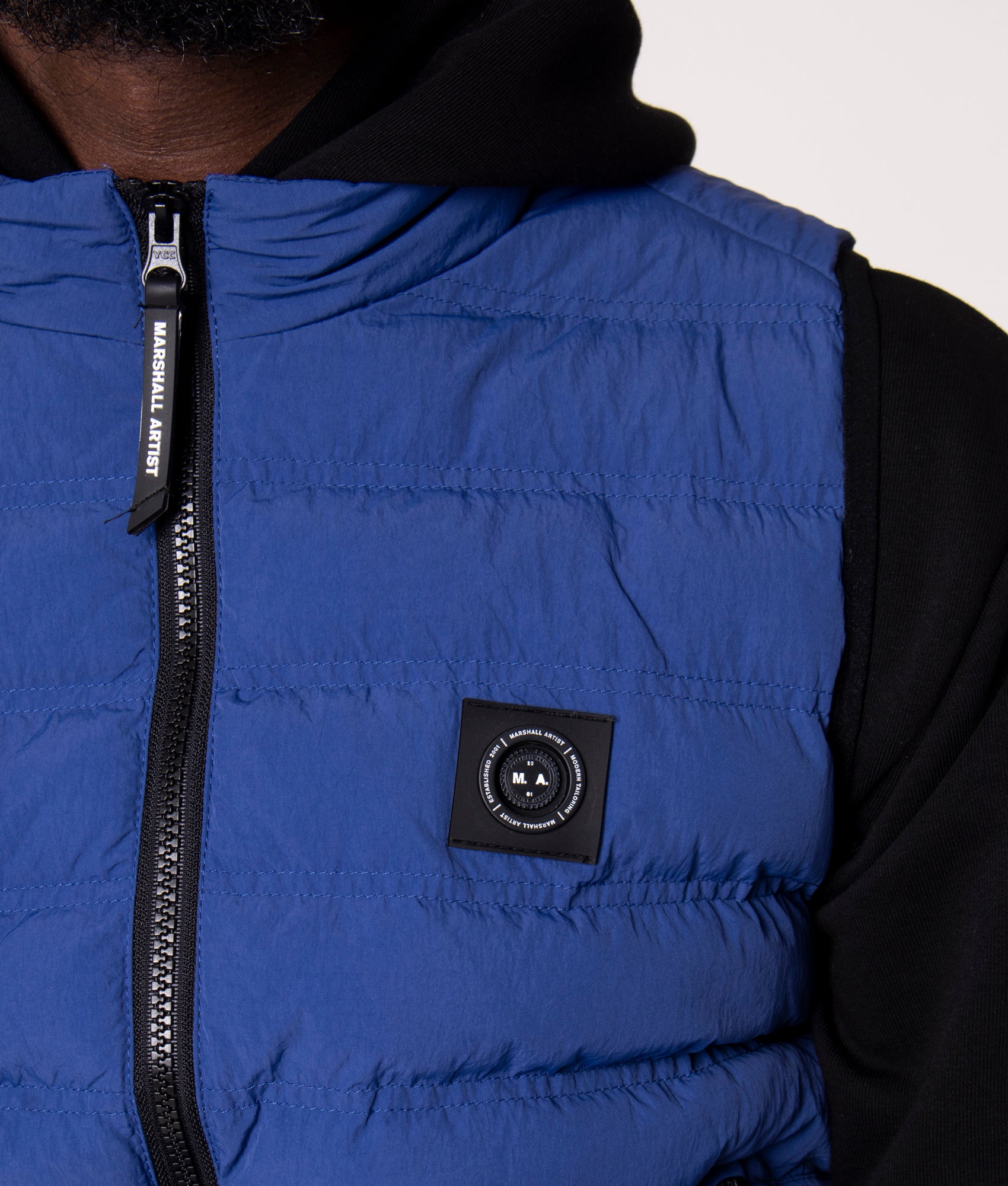 Lightweight-Bubble-Gilet-French-Navy-Marshall-Artist-EQVVS