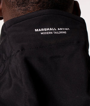 Softshell-Jacket-Black-Marshall-Artist-EQVVS