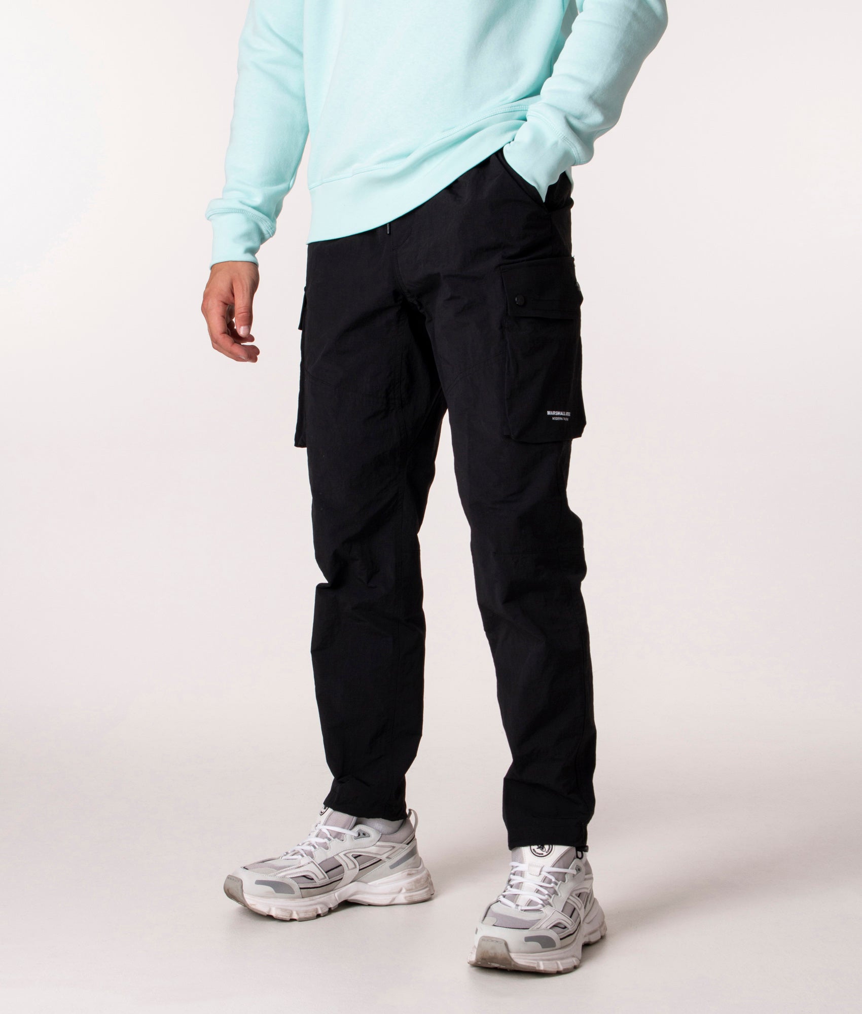 Regular-Fit-Cotton-Polyamide-Cargo-Pants-Black-Marshall-Artist-EQVVS