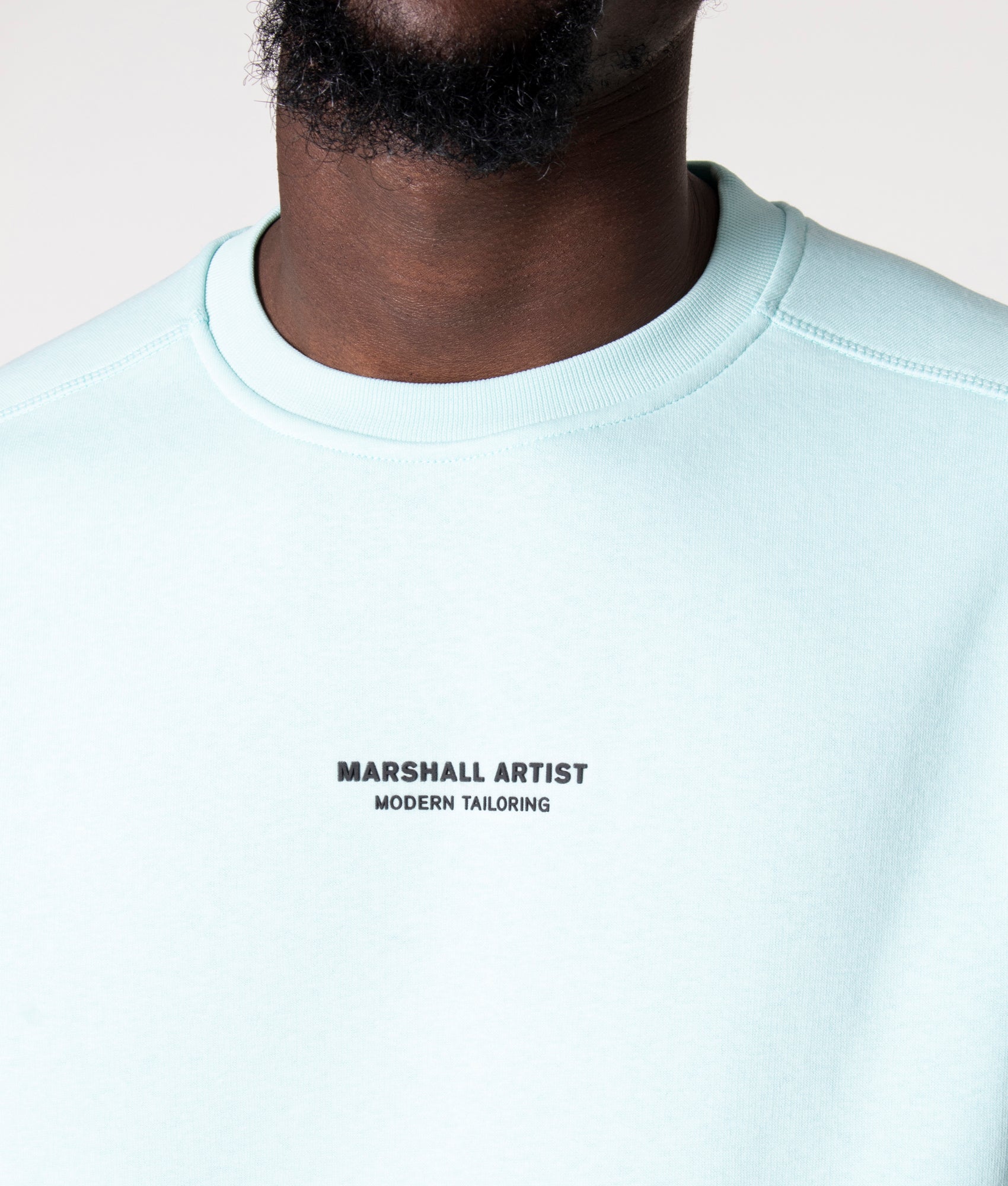 Siren-Crew-Neck-Sweatshirt-Aqua-Marshall-Artist-EQVVS