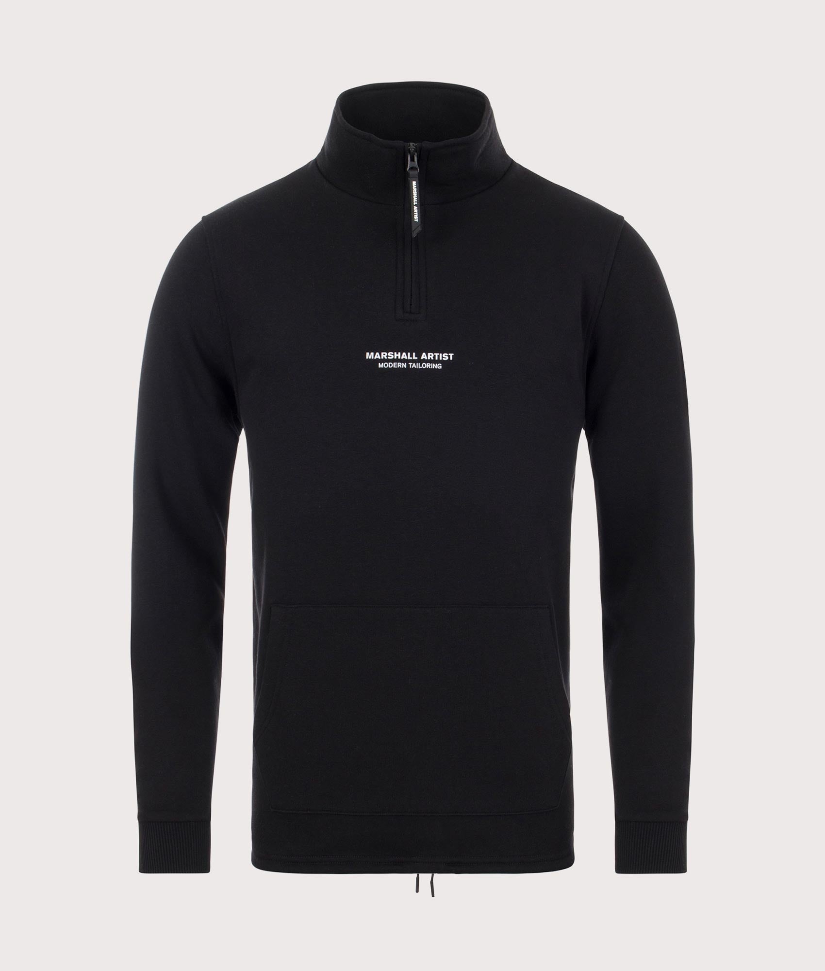 Quarter-Zip-Siren-Sweatshirt-Core-Black-Marshall-Artist-EQVVS 