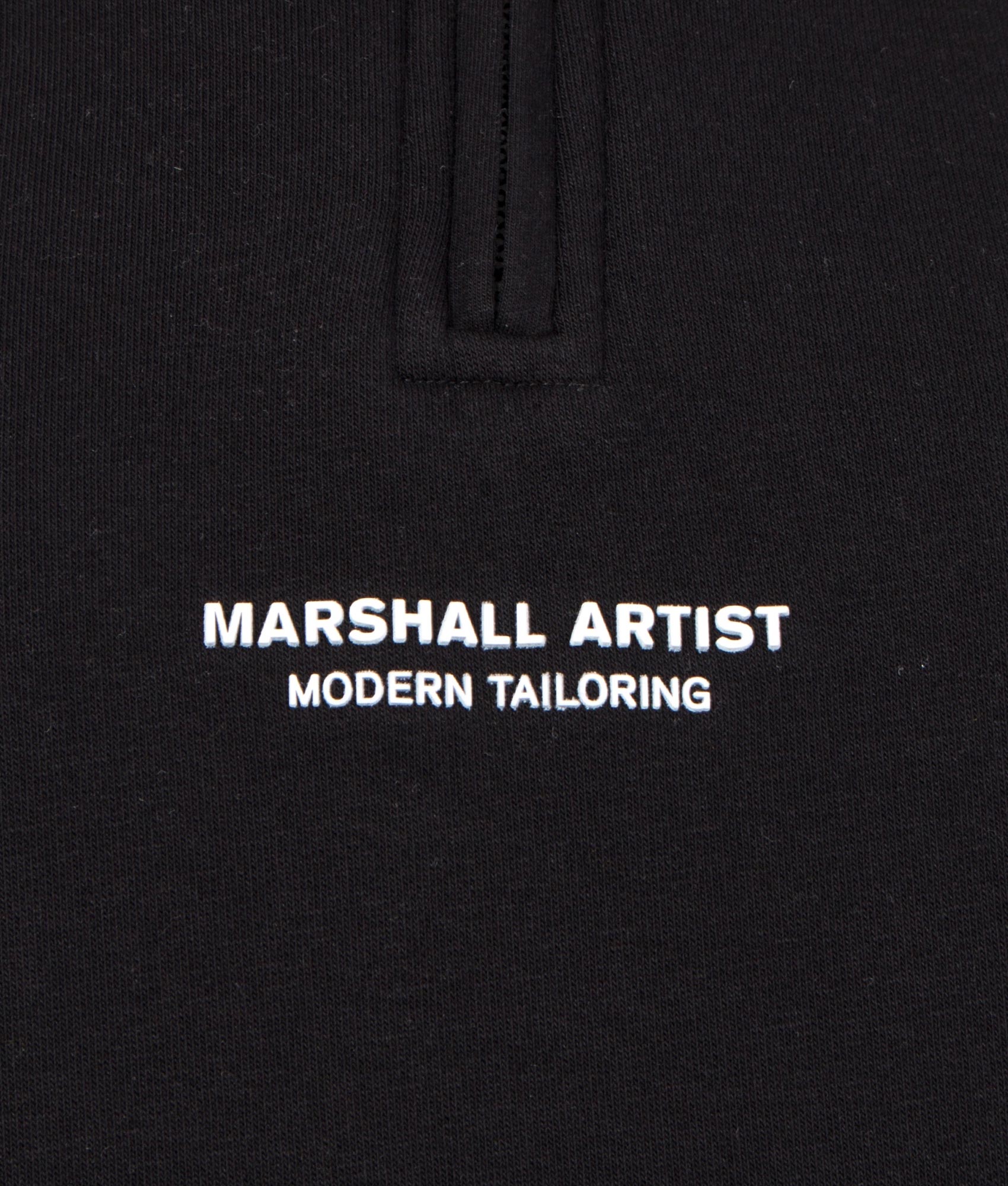 Quarter-Zip-Siren-Sweatshirt-Core-Black-Marshall-Artist-EQVVS 