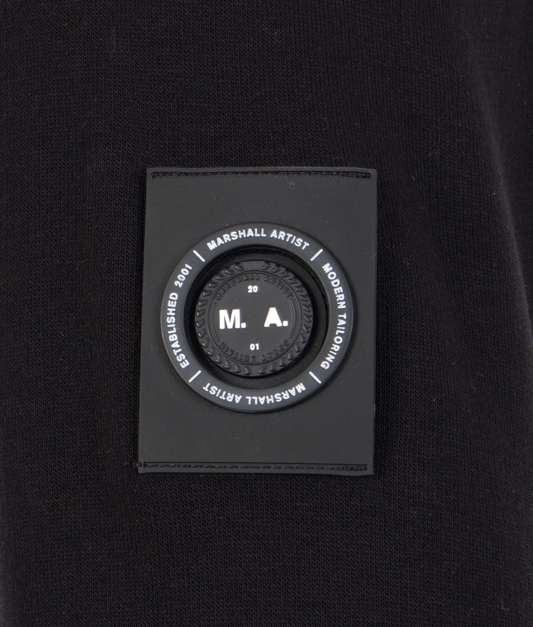 Quarter-Zip-Siren-Sweatshirt-Core-Black-Marshall-Artist-EQVVS 