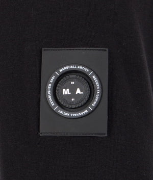 Quarter-Zip-Siren-Sweatshirt-Core-Black-Marshall-Artist-EQVVS 