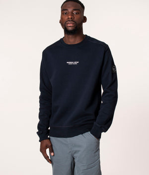 Siren-Crew-Neck-Sweatshirt-Navy-Marshall-Artist-EQVVS