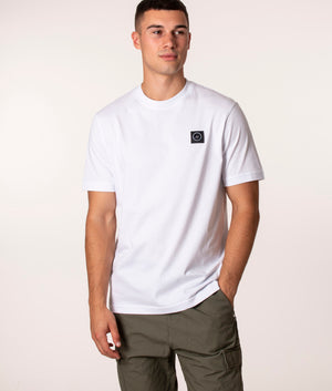 Siren T-Shirt in Core White, Marshall Artist, EQVVS,  Front Model Shot