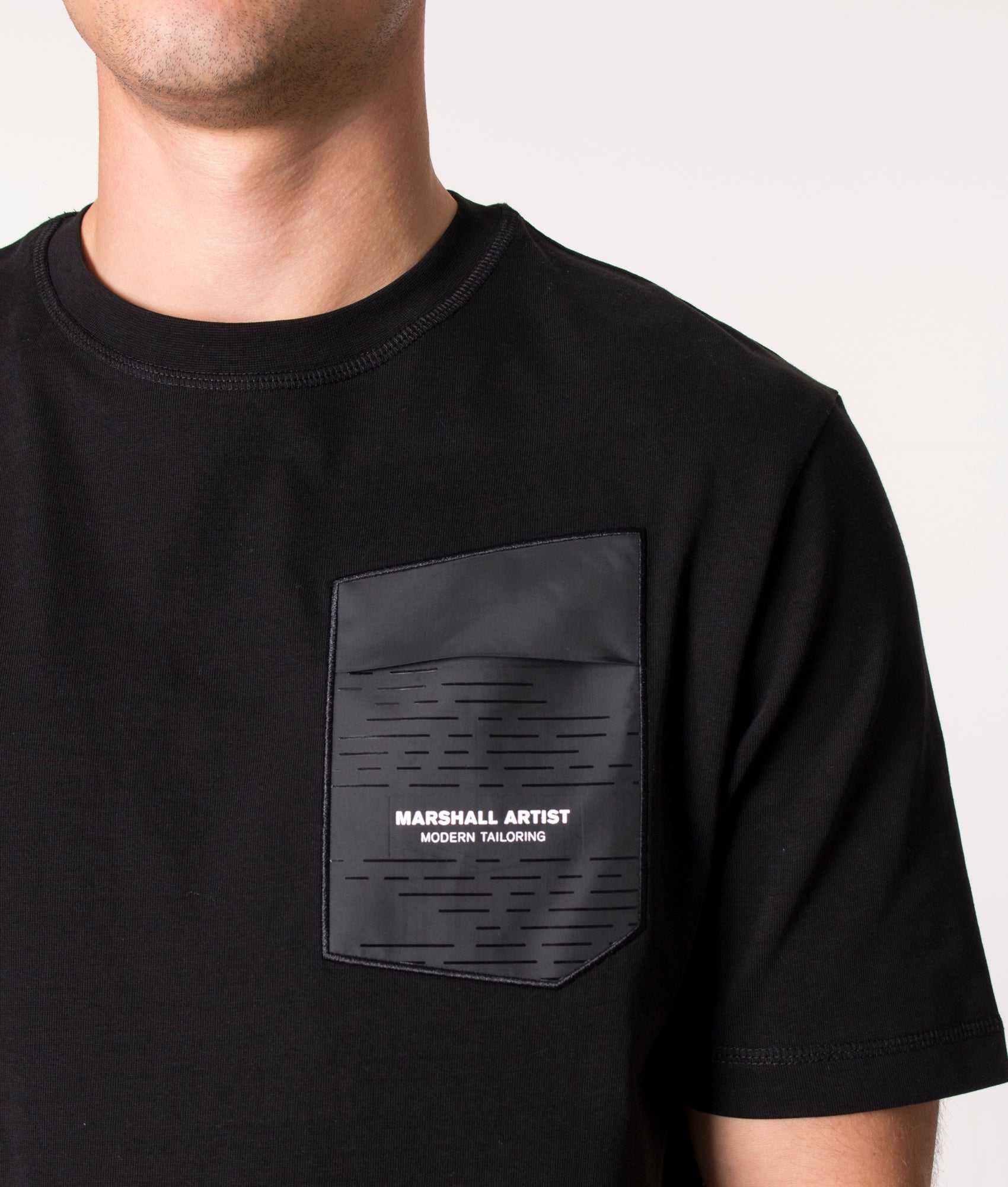 Frequency-T-Shirt-Black-Marshall-Artist-EQVVS
