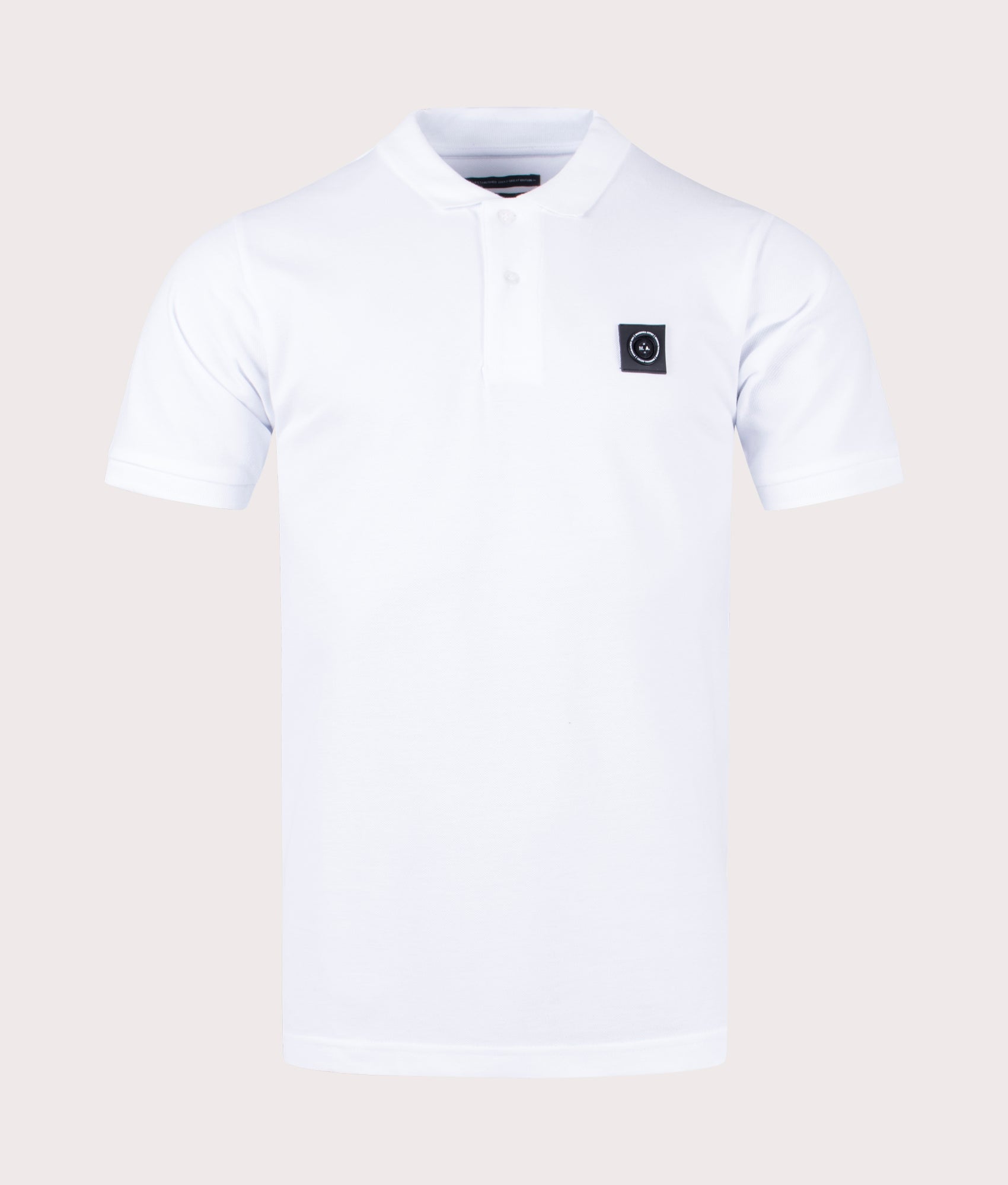 Siren-Polo-Shirt-White-Marshall-Artist-EQVVS