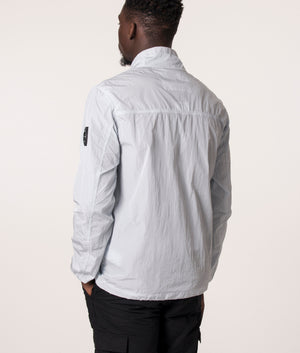 Quarter-Zip-Lightweight-Krinkle-Nylon-Jacket-Dolphin-Grey-Marshall-Artist-EQVVS