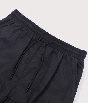 Regular-Fit-Krinkle-Nylon-Cargos-Black-Marshall-Artist-EQVVS