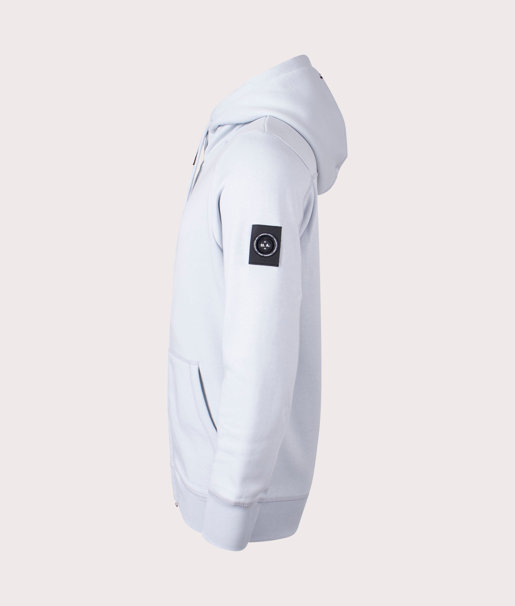 Zip-Through-Siren-Hoodie-Dolphin-Grey-Marshall-Artist-EQVVS