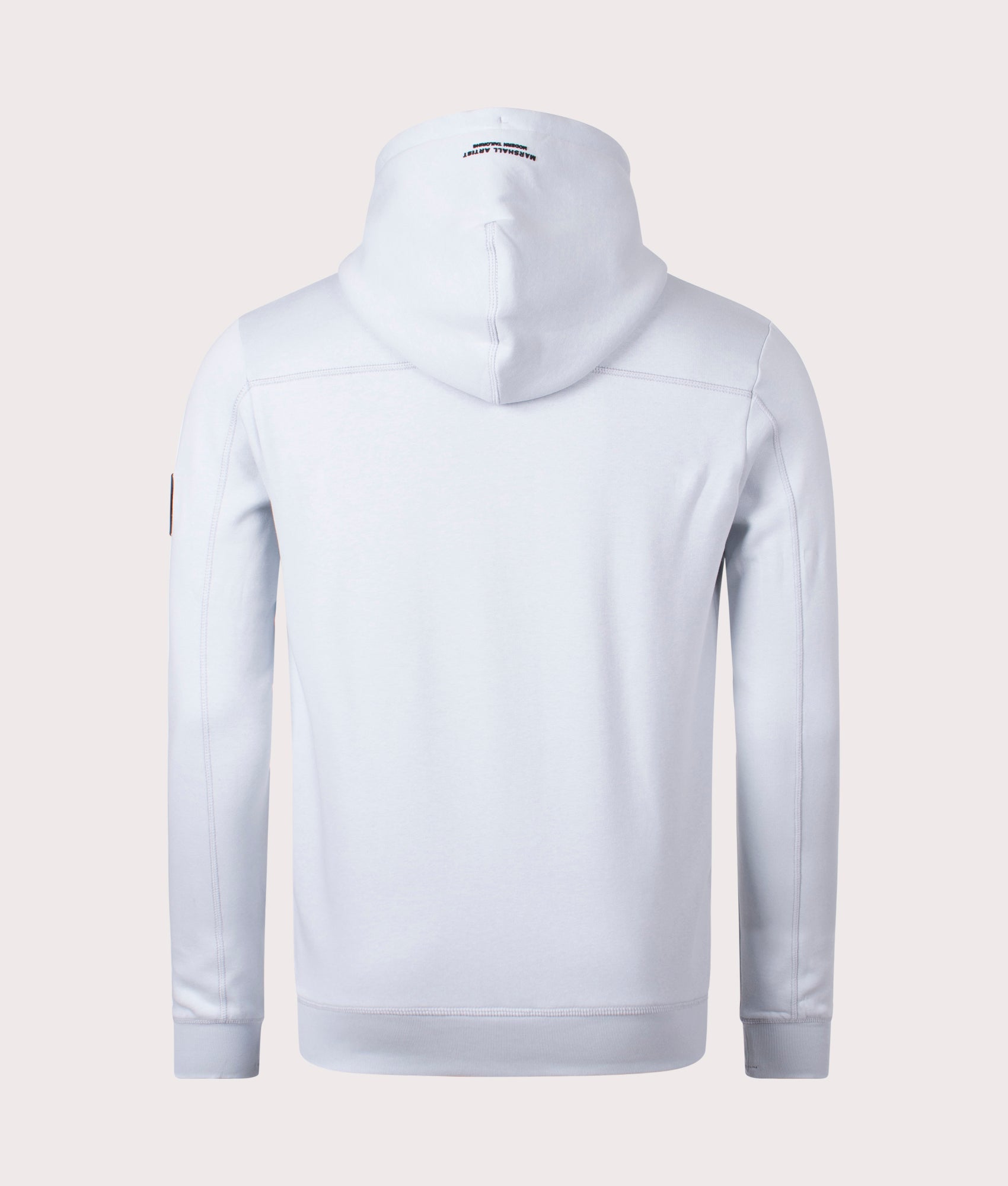 Zip-Through-Siren-Hoodie-Dolphin-Grey-Marshall-Artist-EQVVS